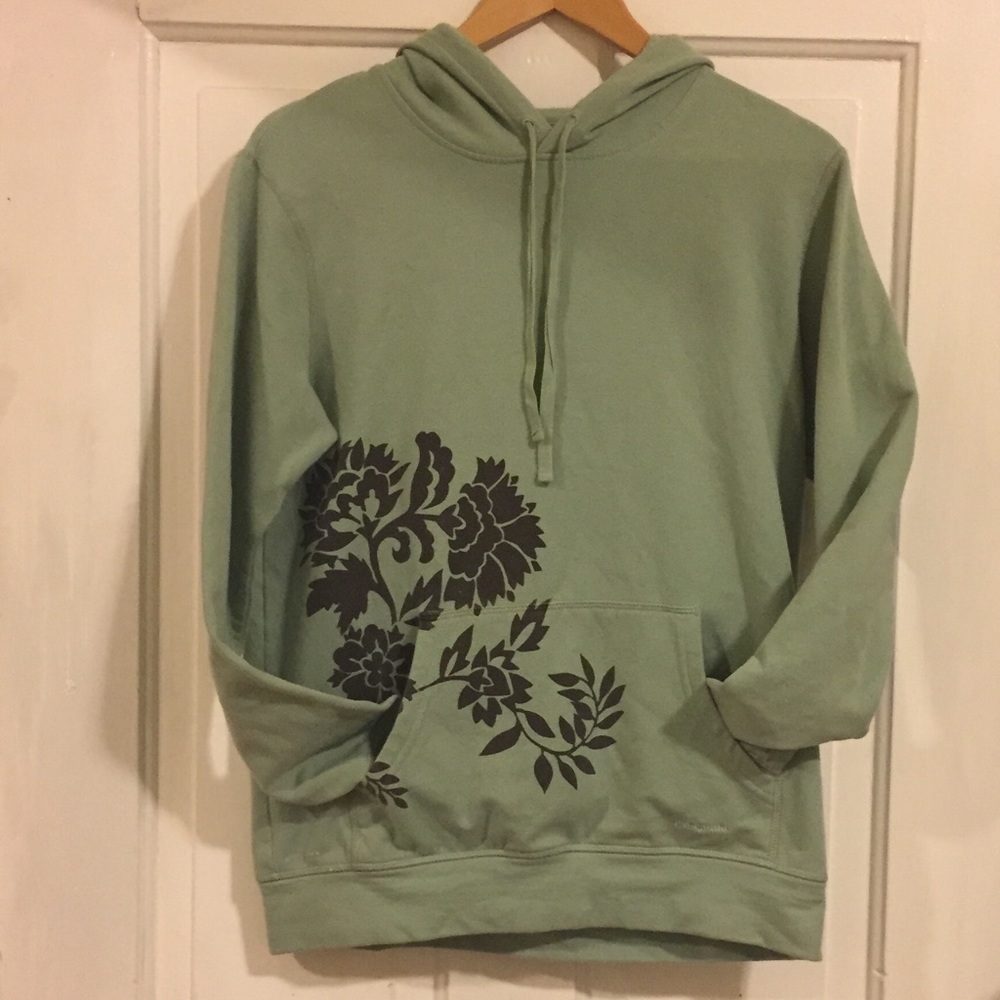 Patagonia green organic cotton sweater